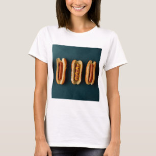 Hete honden en Buns T-shirt