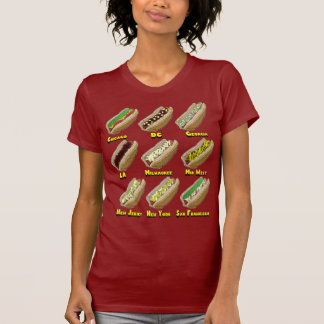 Hete honden in Amerika T-shirt