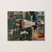 Hete honden legpuzzel (Horizontaal)