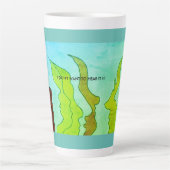 Hete hoofden, IK WIL HET NIET HOREN!!! Latte Mok (Voorkant)