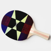 Hete kleuren van HAMbWG, Mod 1970 verbeterde grafi Tafeltennisbatje (Zijkant)