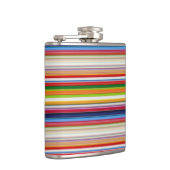 Hete kleurrijke strepen heupfles (Rechts)