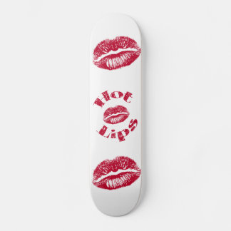 Hete lips, rode lips skateboard