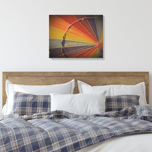 hete lucht canvas afdruk (Insitu (Slaapkamer))