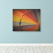 hete lucht canvas afdruk (Insitu (Houten vloer))