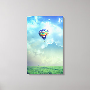 Hete Luchtballon 13 Uitgerekte Canvasdruk Canvas Afdruk