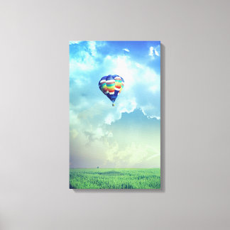 Hete Luchtballon 13 Uitgerekte Canvasdruk Canvas Afdruk