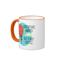 Hete luchtballon avontuur wacht, maar eerste koffi