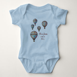 Hete Luchtballon Baby Één stuk T-shirt