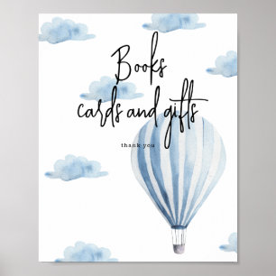 Hete luchtballon - Boeken kaarten en geschenken Poster