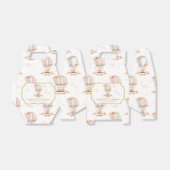 Hete Luchtballon Leuke Dieren Verjaardag Dank u Bedankdoosjes (Uitgevouwen)