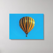 Hete luchtballon uitzicht canvas print (Voorkant)