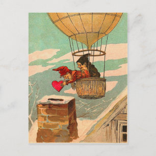  Hete Luchtballon Valentijn Briefkaart