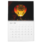 Hete luchtballonnen 2026 kalender (Mar 2026)