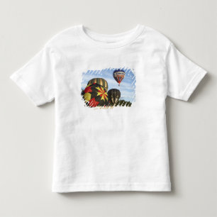 hete luchtballonnen bij Wanaka, Zuidereiland, Nieu Kinder Shirts