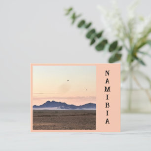Hete luchtballonnen boven Sossusvlei Briefkaart
