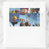 Hete Luchtballonnen Foto Collage Sticker (Tas)