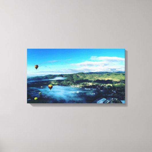 Hete Luchtballonnen, Napa Valley Canvas Afdruk (Voorkant)
