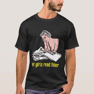 Hete Meisjes Lezen Mark Fisher T-shirt