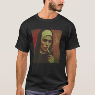 Hete non rookt sigaret, rebelse non t-shirt