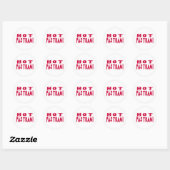 Hete Pastrami Ronde Sticker (Vel)