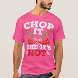 Hete Peper Keukenmessen T-shirt