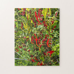 Hete pepers voor Hot Chili! Legpuzzel
