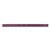 Hete roze en zwart Roos patroon, Lint (Voorkant)
