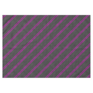 Hete Roze het Rennen Strepen in de Stijl van de Tafelkleed