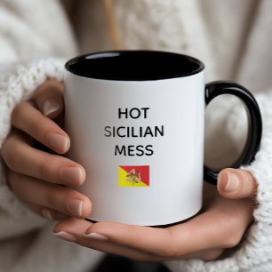 Hete Siciliaanse Puinhoop Mok