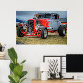 Hete staafje met heni poster (Thuiskantoor)