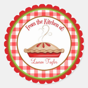 Hete Taart Bakken Keuken Stickers