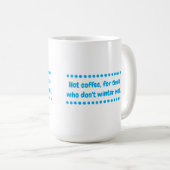 hete winter koffiemok (Voorkant rechts)