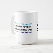 hete winter koffiemok (Voorkant links)