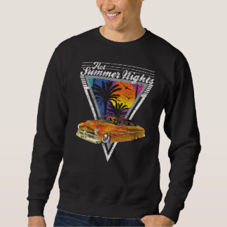 Hete Zomernachten 80's Tropisch Retro Lead Trui