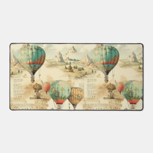  heteluchtballon in een sereen landschap (10) bureaumat