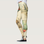 heteluchtballon in een sereen landschap (10) leggings (Links)