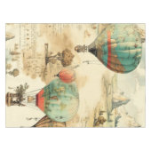 heteluchtballon in een sereen landschap (10) tafelkleed (Voorkant (Horizontaal))