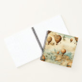  heteluchtballon in een sereen landschap (2) notitieboek (Binnen)