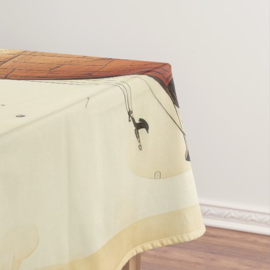 heteluchtballon in een sereen landschap (6) tafelkleed (Voorbeeld)