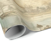  heteluchtballon in een sereen landschap (7) cadeaupapier (Rol Hoek)