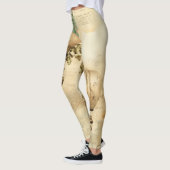  heteluchtballon in een sereen landschap (9) leggings (Links)