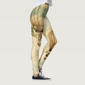  heteluchtballon in een sereen landschap (9) leggings (Rechts)