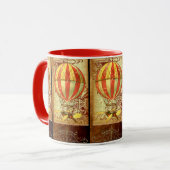  heteluchtballon Victoriaans Mok (Voorkant links)