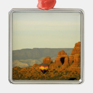Heteluchtballonnen bij Sedona, Arizona, USA. Metalen Ornament