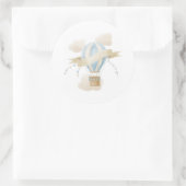 Heteluchtballonstickers Ronde Sticker (Tas)