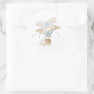 Heteluchtballonstickers Ronde Sticker