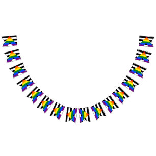 hetero bondgenoot vlag bunting banner lgbt partij