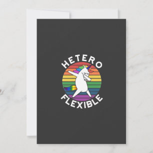 Hetero Flexibele LHBT Lesbische Homo Biseksuele Tr Kaart