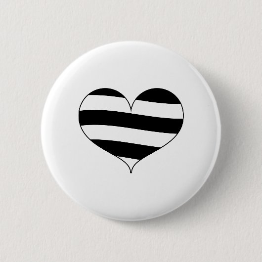 Heteroseksuele Pride Ronde Button 5,7 Cm (Voorkant)